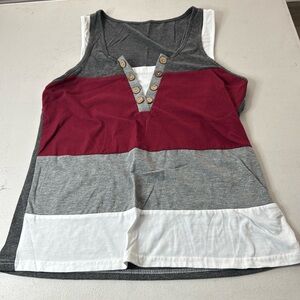 Double layer tank top M Never Worn